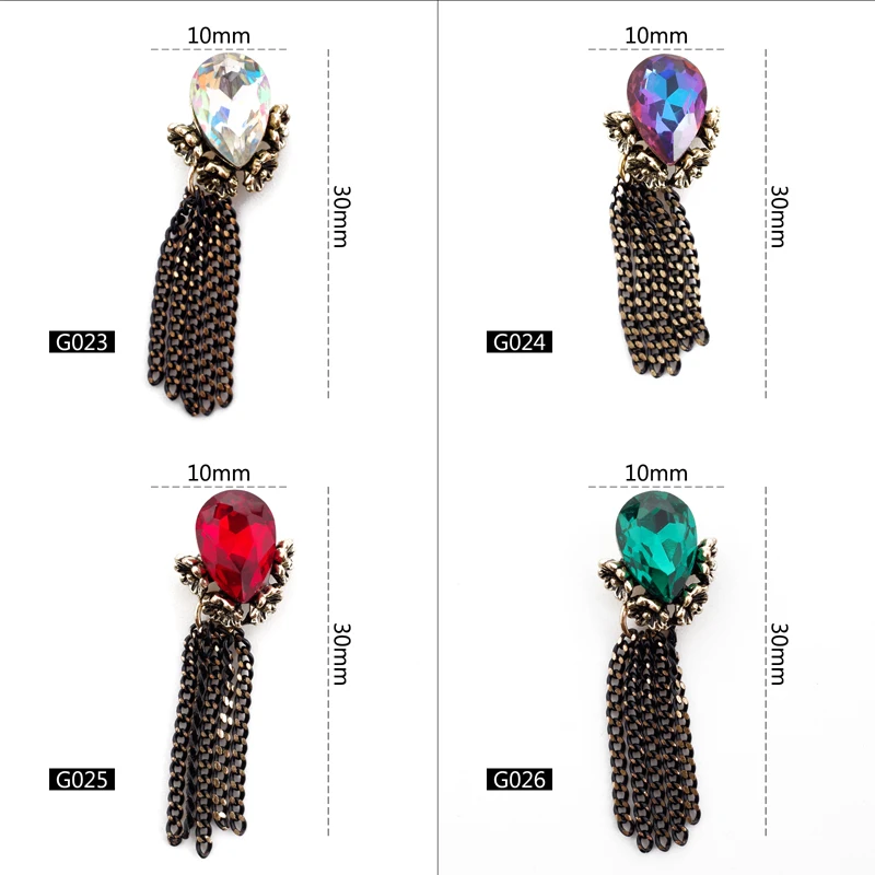 Высококачественные роскошные циркониевые Хрустальные Стразы для ногтей золотые