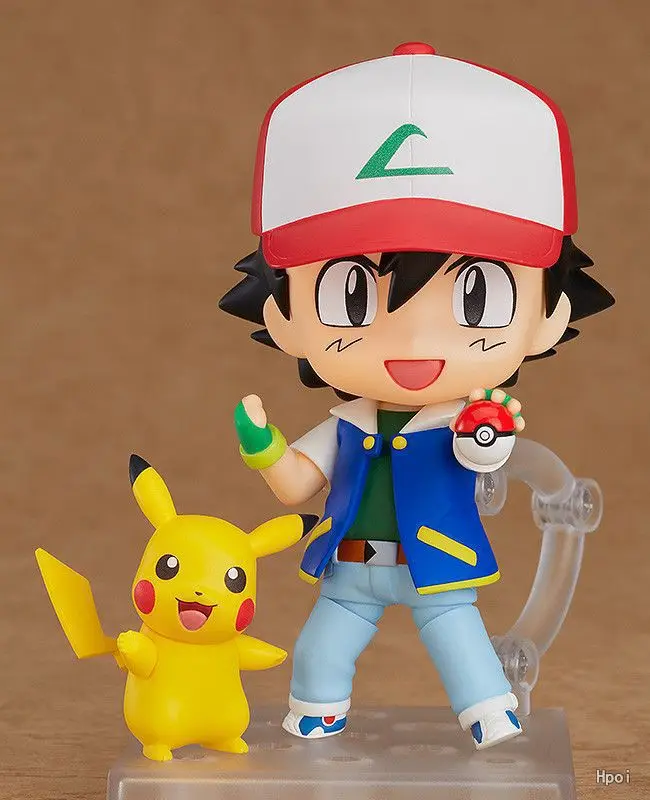 Ash Ketchum Satoshi & Pikachu Cute BJD Figure Model Toys | Action Figures