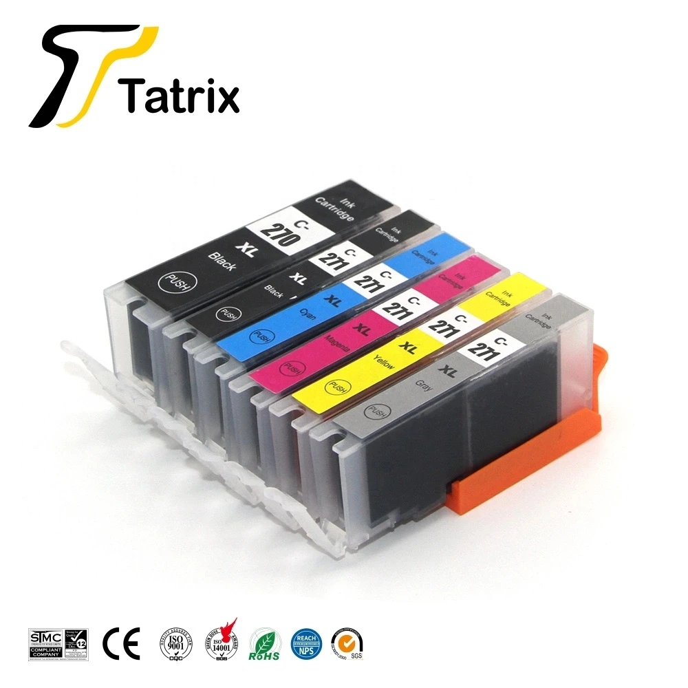 Чернильные картриджи Tatrix для принтеров Canon PGI270XL CLI271XL CLI271 PGI270 PIXMA MG7720 TS8020/9020 |