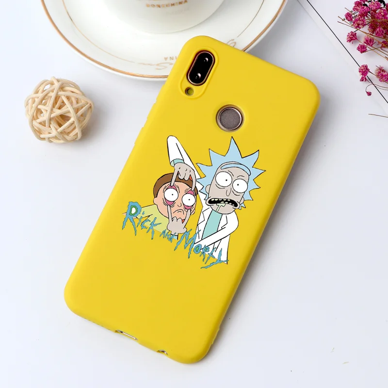 Khu-0rsxkouy Матовый чехол из ТПУ с забавным рисунком Рика и Морти для Xiaomi mi 9T Pro A1 A2 6X5X8 Lite 9 SE Red mi K20 7A S2 Note 7 Pro Fundas - Цвет: Khu-0rsxkouy