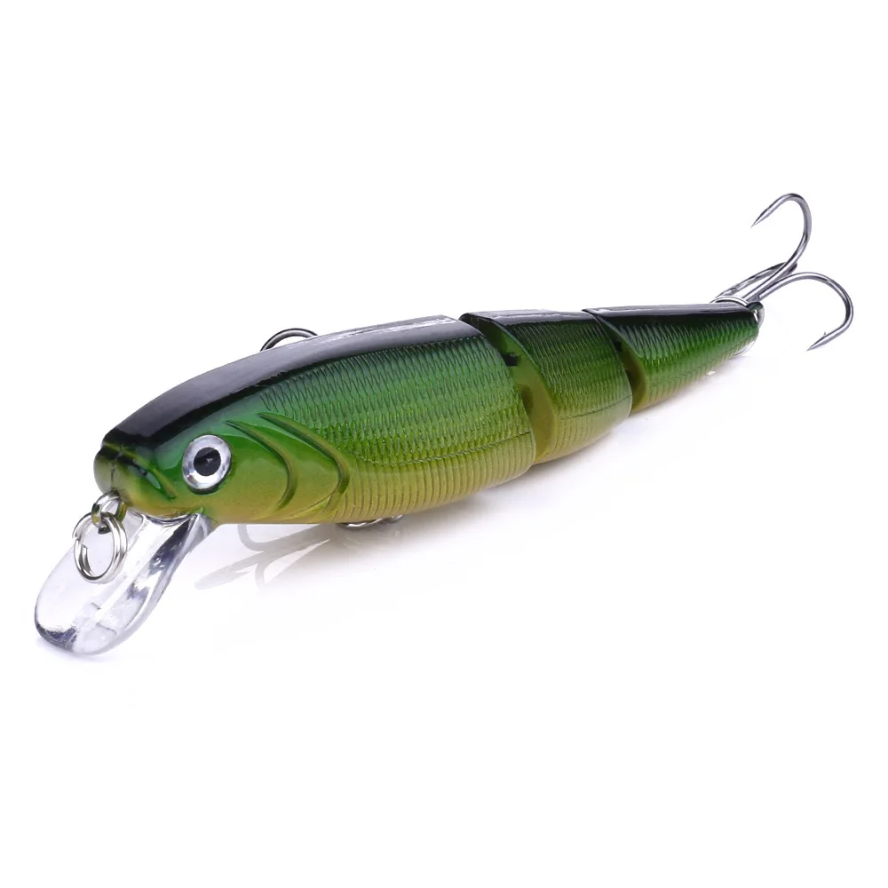 

10.5cm 14g Wobblers Fishing Lure Wobbler Multi Jointed Swimbait 3Segment Hard Bait Making Casting Minnow Trolling Lure Tackle