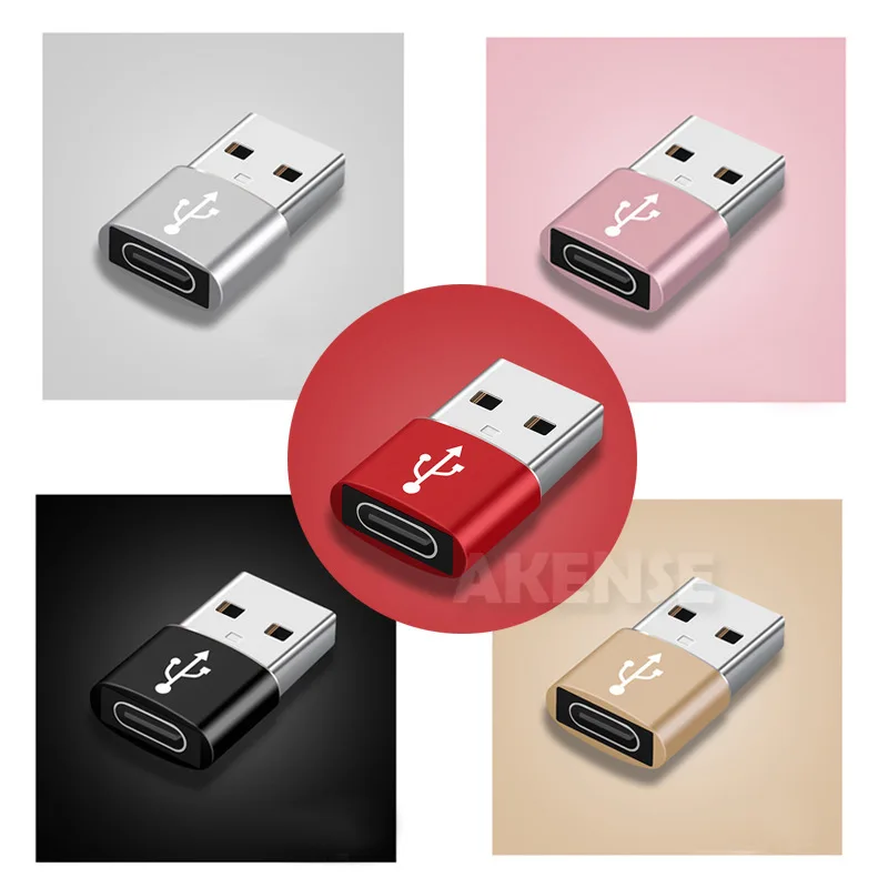 Verkauf 1000 Teile/los Typ C Adapter Stecker Auf Typ C Weibliche OTG Adapter USB C Konverter Für Xiaomi Nexus 5x6p Oneplus USB Typ-C Adapter
