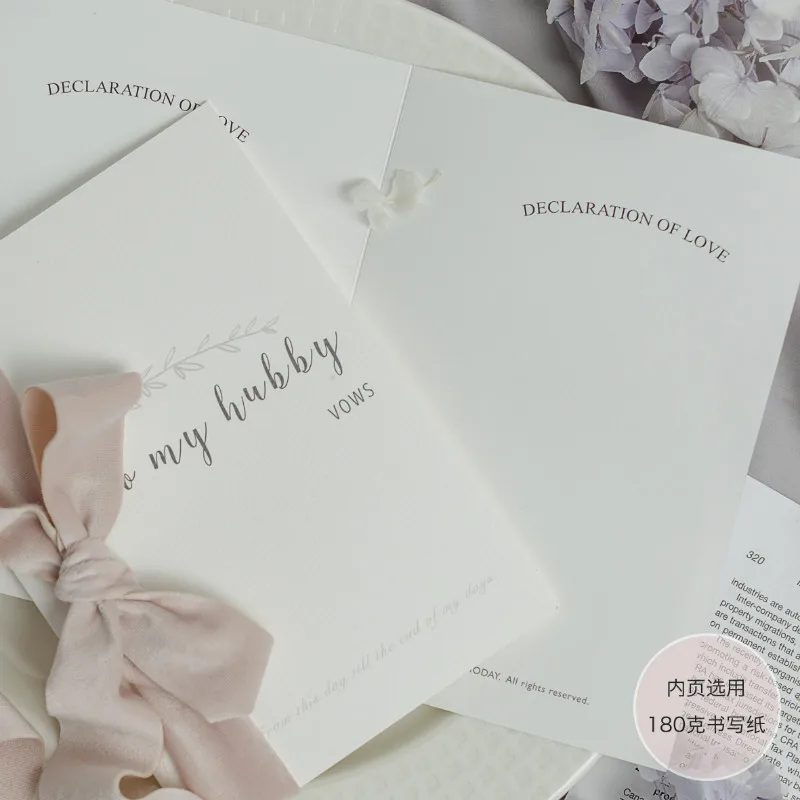 2 шт. свадебная книга с бархатной лентой | Дом и сад