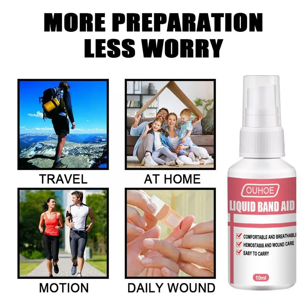 Пластырь жидкий непромокаемый для дезинфекции и остановки кровотечения 10/50 мл |