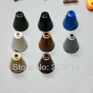 Бесплатная доставка! 3942c 50 шт. * Конус 2x2x2 * самодельный просвечивающий блок, части кирпича, совместимы с сборными элементами