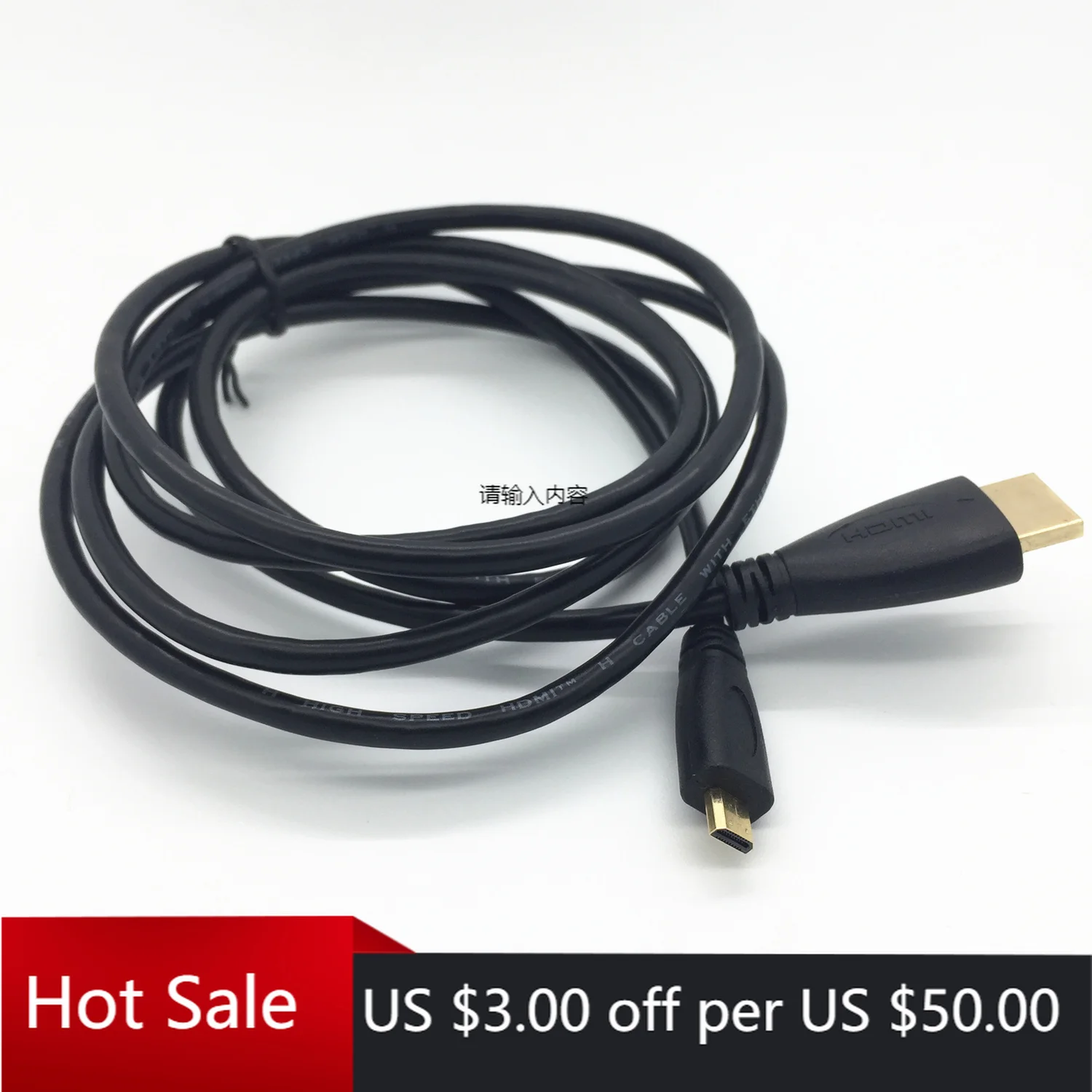 Переходник с HDMI папа на Micro кабель переходник для FUJIFILM FinePix XP120 X100F GFX 50S X100T X30 X70 5