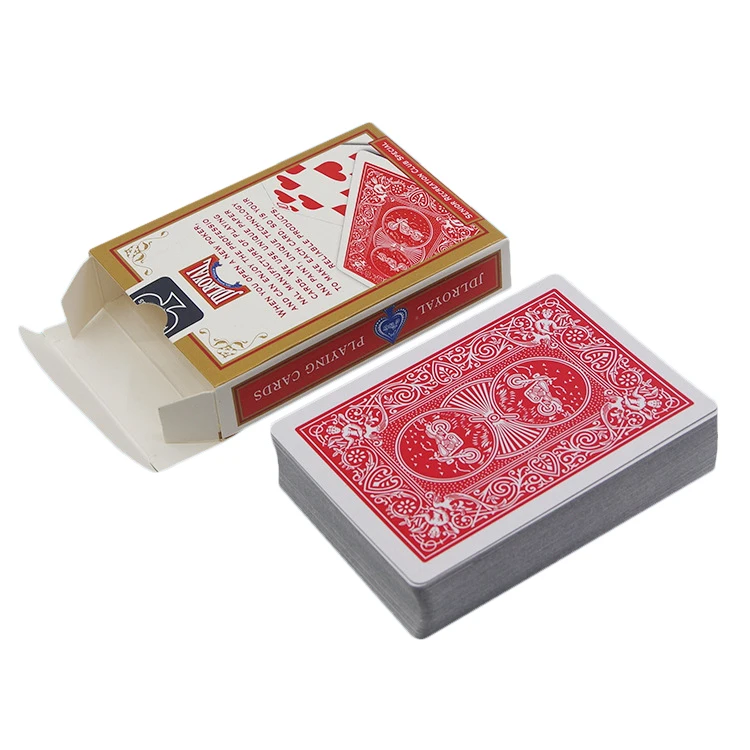 1 Набор волшебных игральных карт синие/красные стандартные игральные фокусы