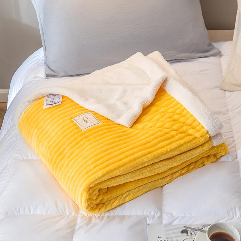 

Мягкое пушистое детское одеяло в полоску, удобное постельное белье с 3D рисунком, шерпа, пеленка для младенцев