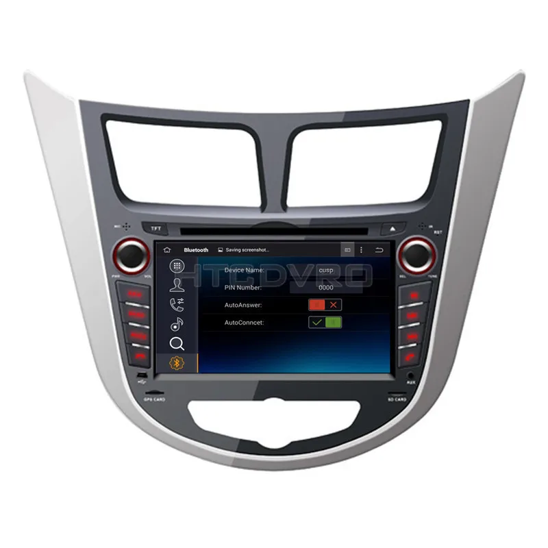 Автомобильный DVD плеер YMODVHT 7 дюймов 4G 8 ядер Android 9 0 1 для Hyundai Verna/Accent/Solaris/Hatchback 2011