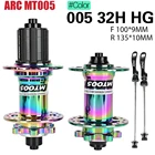 Новые велосипедные втулки MT005 MTB дисковый тормоз горного велосипеда Cube с 32 отверстиями 11 скоростей 135*10 мм 142*12 мм QR Thru Передняя и задняя дуга, куб