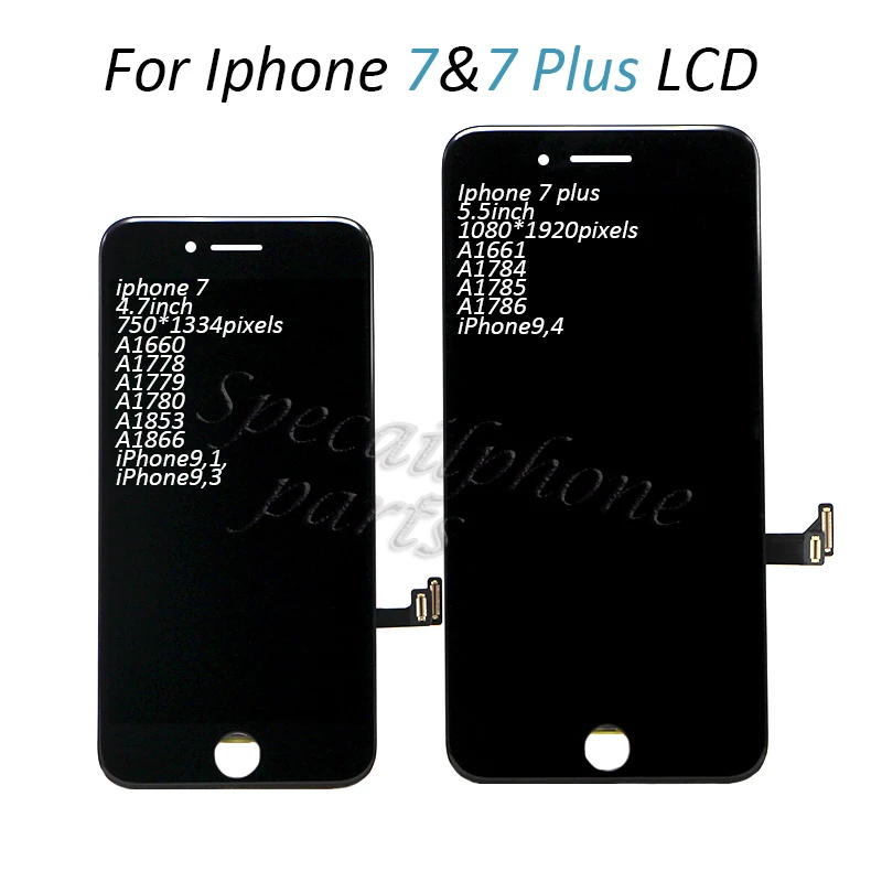 ЖК-дисплей для iPhone 7 A1778 Plus A1784 сенсорная панель экран в сборе Замена iphone plus Pantalla |