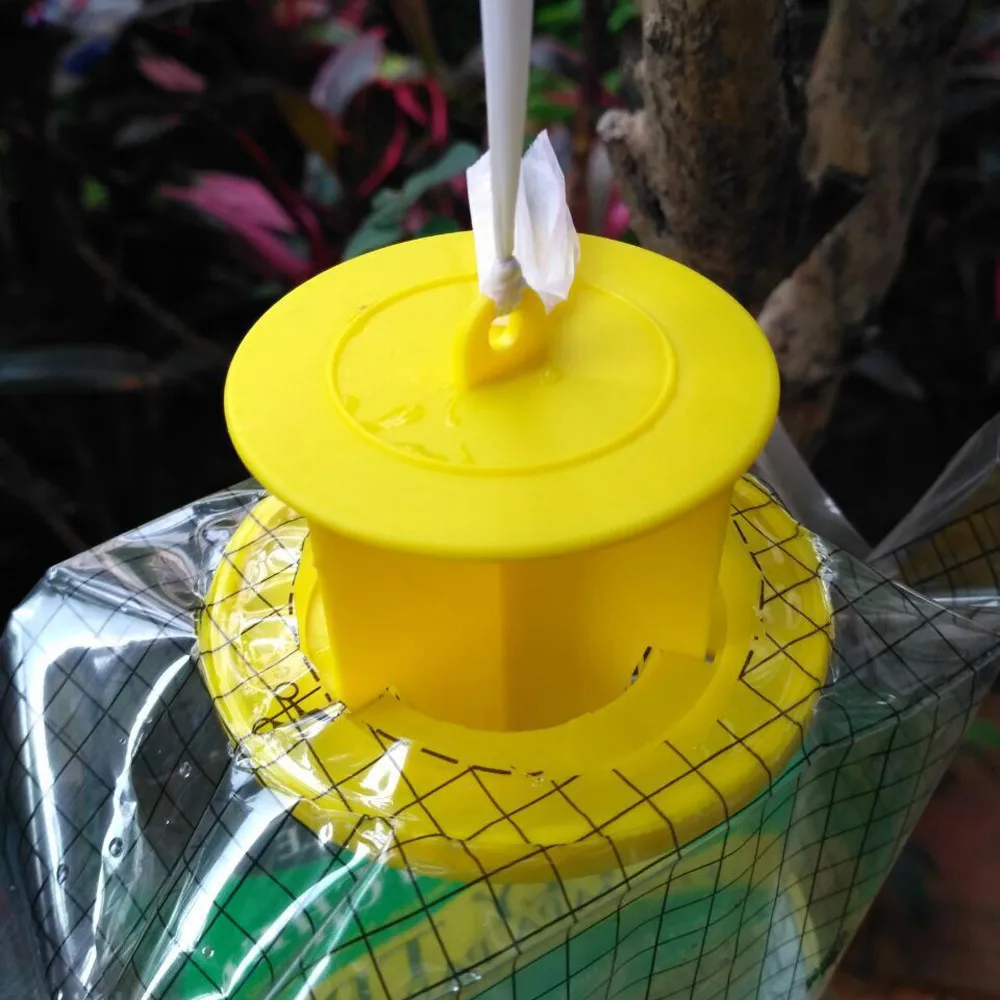 

Disposable 5pcs Flycatcher Bag Fly Catcher Control Trap Garden Outdoor Catcher Bug Moth Insect Killer