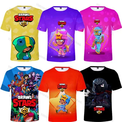 

Leon 3D Printed Kids T Shirt 2021 New Summer Clothes for Girls Boys Hot Game Tshirt Sandy Short Sleeve Tee Tops