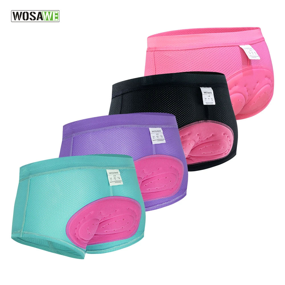 Женские велосипедные шорты с гелевой подкладкой велосипедное нижнее белье для