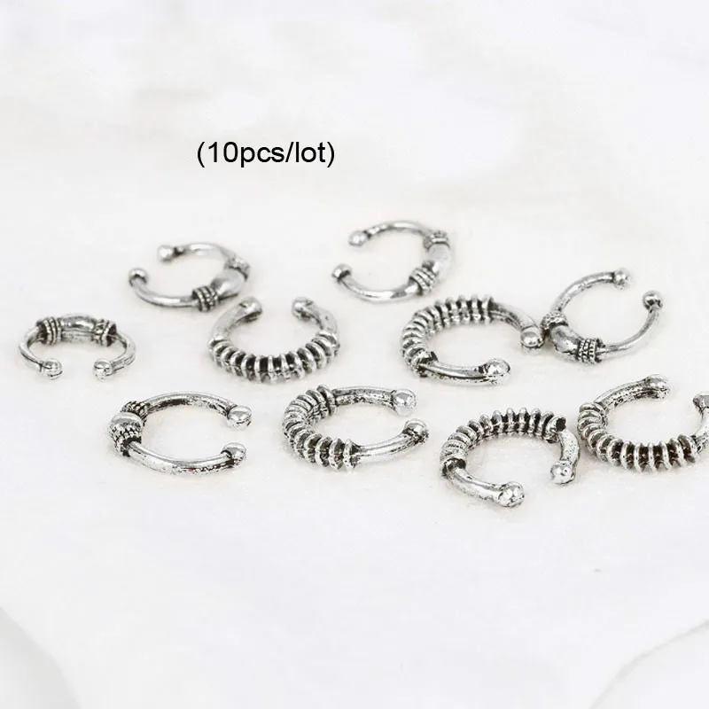 Ужасные косички для волос Дред старинные золотистые/Серебристые регулируемые