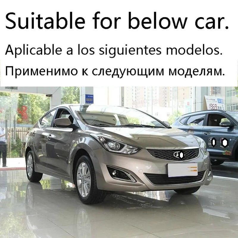 Запчасти хром Автомобильный авто Модифицированная решетка Внешняя