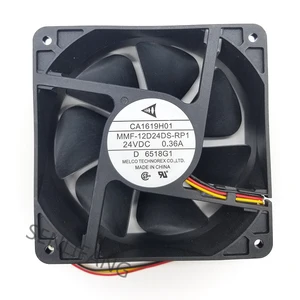 Для семейного кулера сервера DC 24V 0.36A 3-проводной 120x120x38 мм