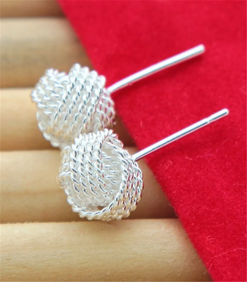 Женский комплект ювелирных изделий из серебра 925 пробы ожерелье с подвеской в