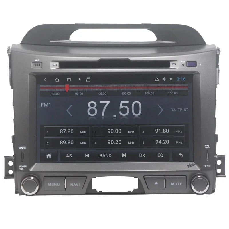 Автомобильный dvd плеер Nedehe 2 din Гб + 32 ГБ Android 9 0 gps навигация для KIA SPORTAGE 2010 2016