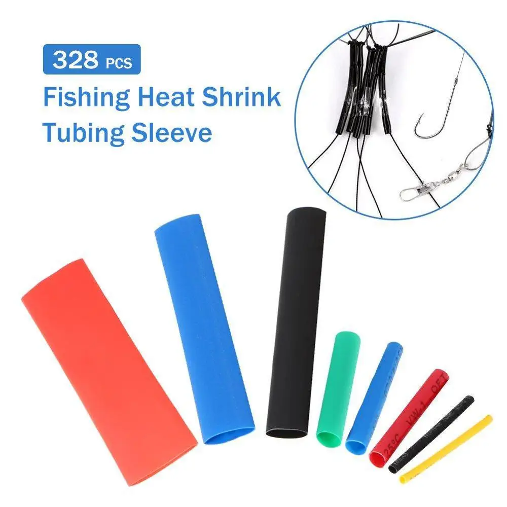

Heat Shrinkage Sleeve Sleeving Wrap Wire Car Electrical Tube Color Cable Sizes 8 kits Eco-Friendly Polyolefin Tubing Mixed A0Z2