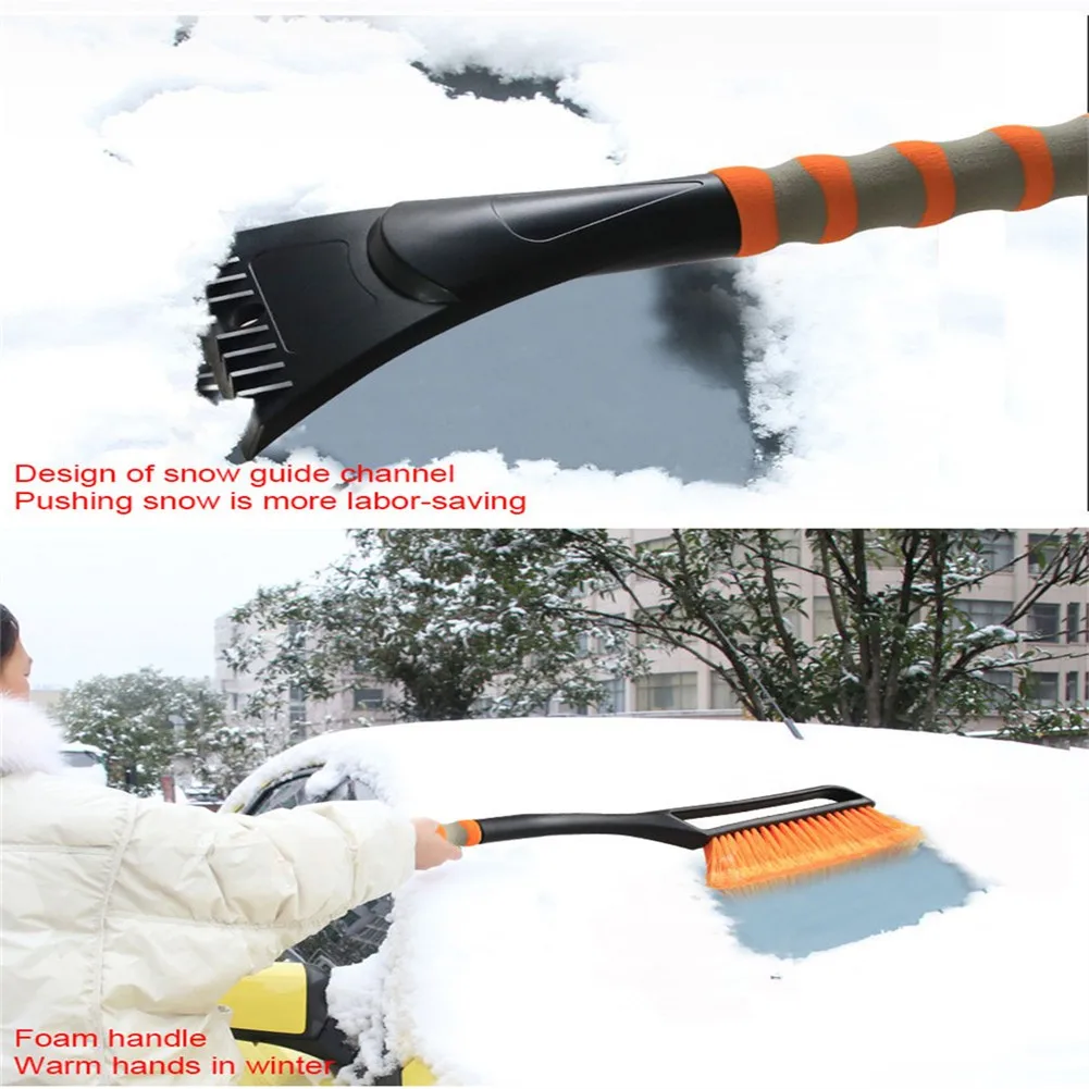 

Зимняя комбинированная съемная щетка для снега, автомобильный скребок для снега, стекло для снега, мороза, лед, снег, скребок для снега и раз...