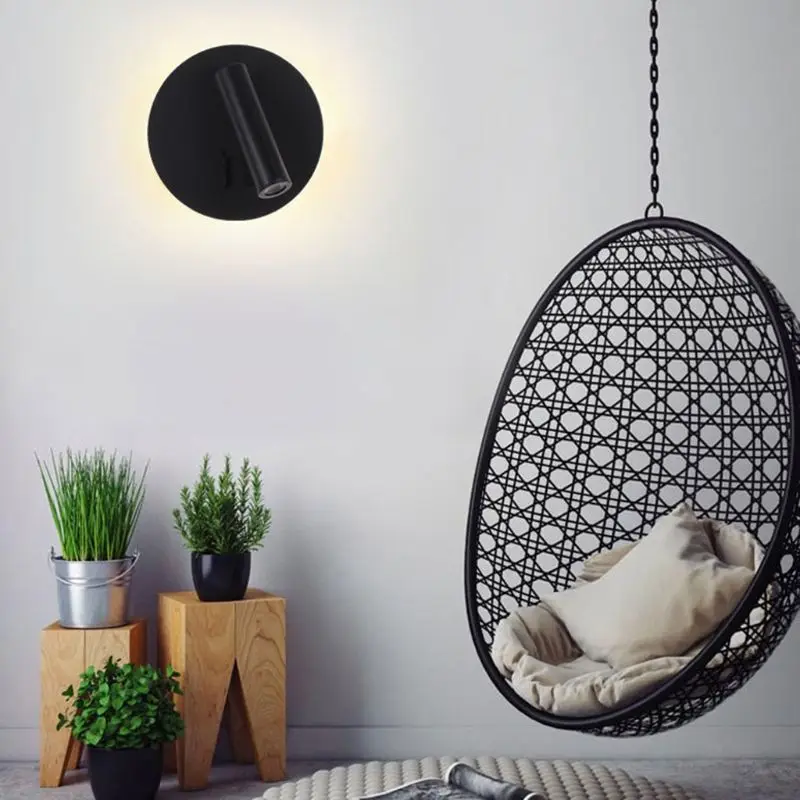 Светодиодный настенные светильники светодиодные лампы для чтения 3 Вт 6 ленты