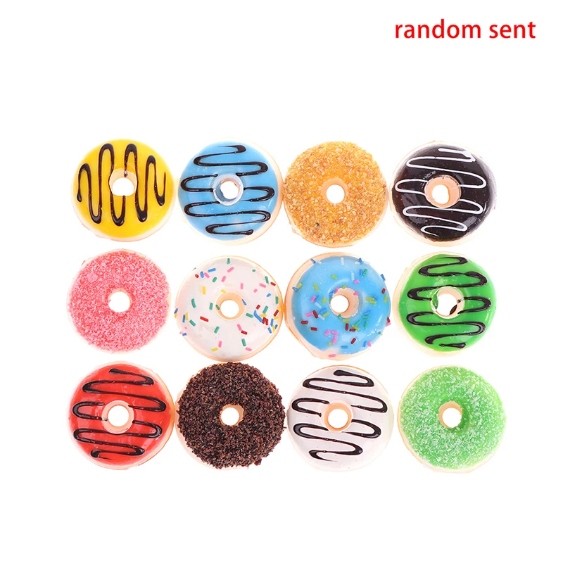 

1pc Resin Craft donut fridge magnet Home decor Fridge stickers Butterflies Mini fridge refrigerator sticker Message Holder