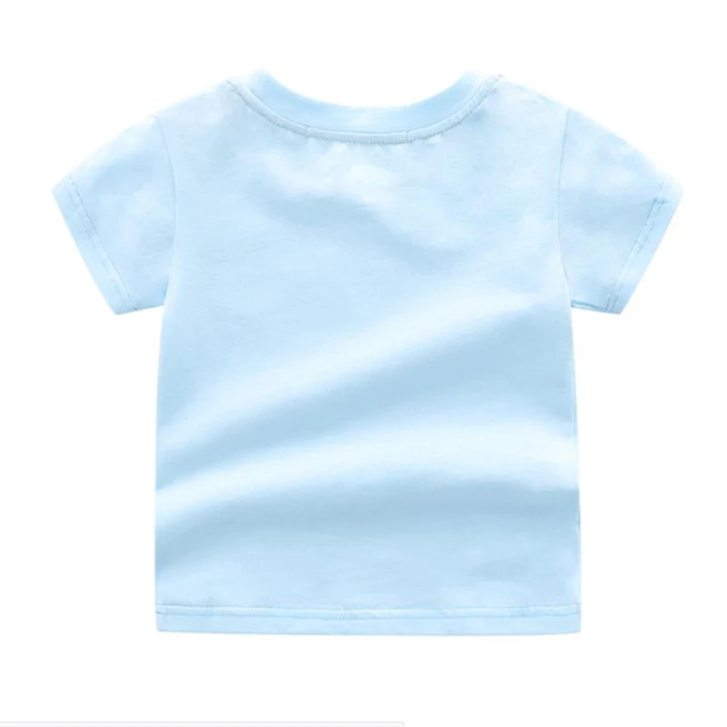 Boys Girls Short Sleeves T-shirt Baby Cotton Tee Tops Summer Clothing Short Tees Toddler Stripe T-shirt Cute Children Clothes