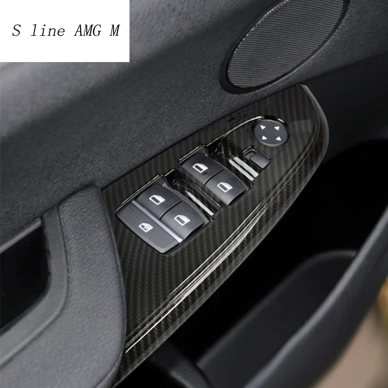 Автомобильный Стайлинг интерьера из углеродного волокна для BMW X3 X4 F25 F26