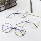 Очки с защитой от сисветильник для мужчин и женщин, Винтажные Солнцезащитные, в металлической оправе, с защитой от ультрасветильник ета, в круглой оправе