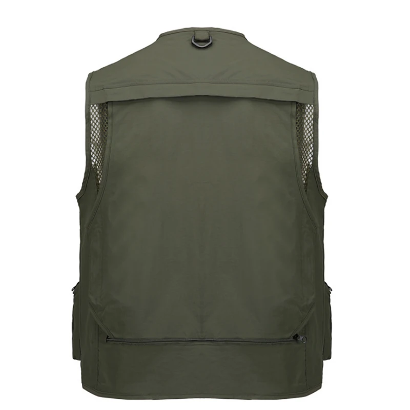 2019 Fishing Jacket Quick-drying Mesh Vestt Multi-Pocket Mesh Vest Outdoor Vest Multi Pocket Summer Mesh Vest images - 6