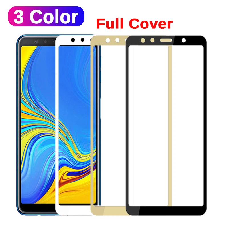 5d стекло для Samsung A7 A6 A8 A9 более полная защита Galaxy J8 J6 J4 plus закаленное j4 j6 экрана a6 9h