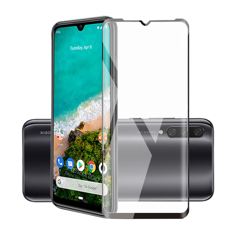 Закаленное стекло 9H для Xiaomi Poco X3 M3 F2 Pro Mi A3 A2 Lite Redmi K30 Ultra 9C Note 9 9S 8 T T|Защитные стёкла