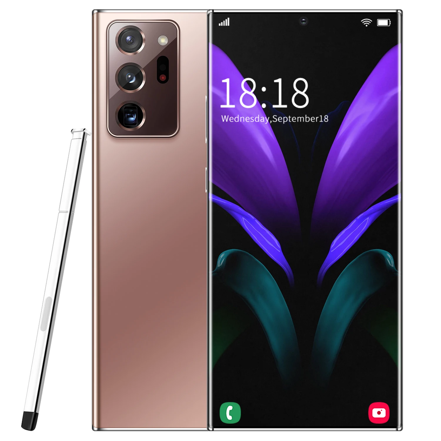 Tecno-tel&eacute;fono inteligente Note20U, desbloqueo por huella dactilar, 6,9 pulgadas, Android 10-4