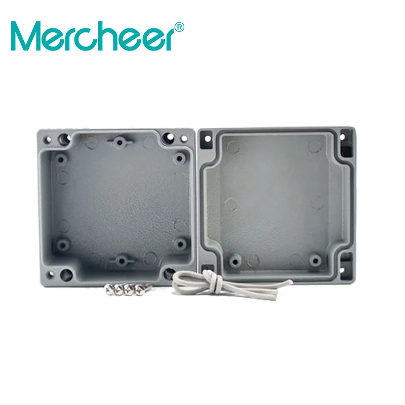 1 шт 100*100*60 мм усилитель литья под давлением алюминиевый водонепроницаемый корпус