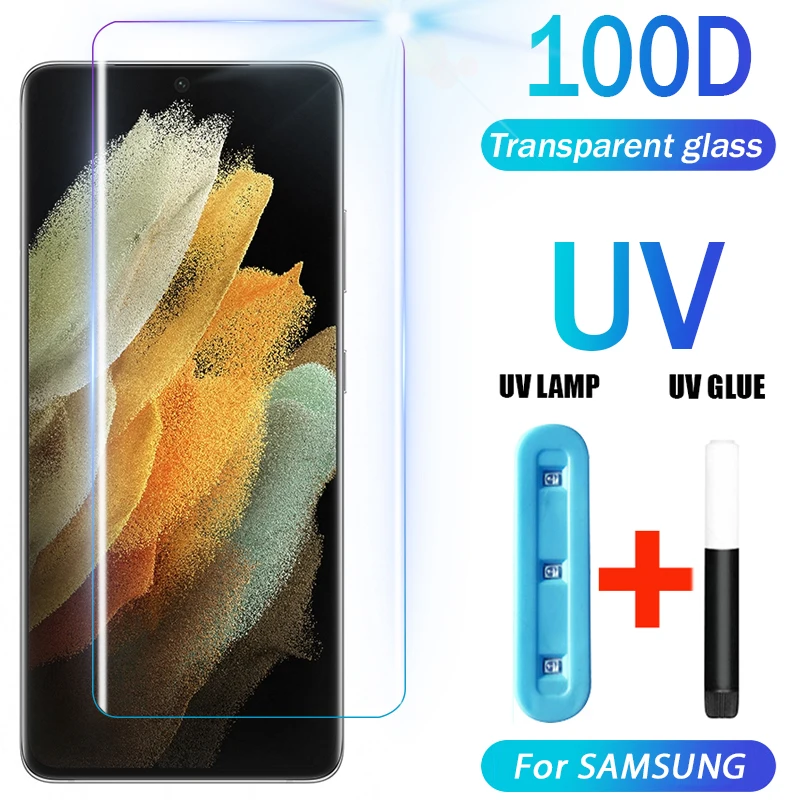 

Защитное стекло, закаленное стекло для Samsung Galaxy S10 Plus S20 S21 Ultra S8 S9 Note 10 S10E