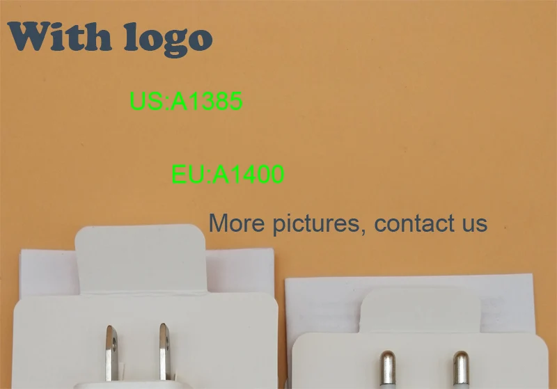 Новинка 10 шт./лот AAAA Качество A1400 A1385 EU US вилка USB Сетевое зарядное устройство