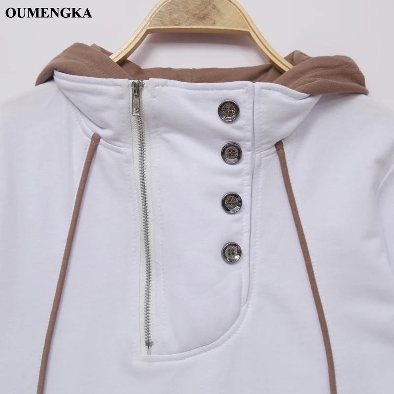

Fashion Hoodies Sweatshirts Women Long Sleeve Hoodies Jackets Zipper Hoody Jumper Cotton Outwear Harajuku Female Sweatshirts 4XL
