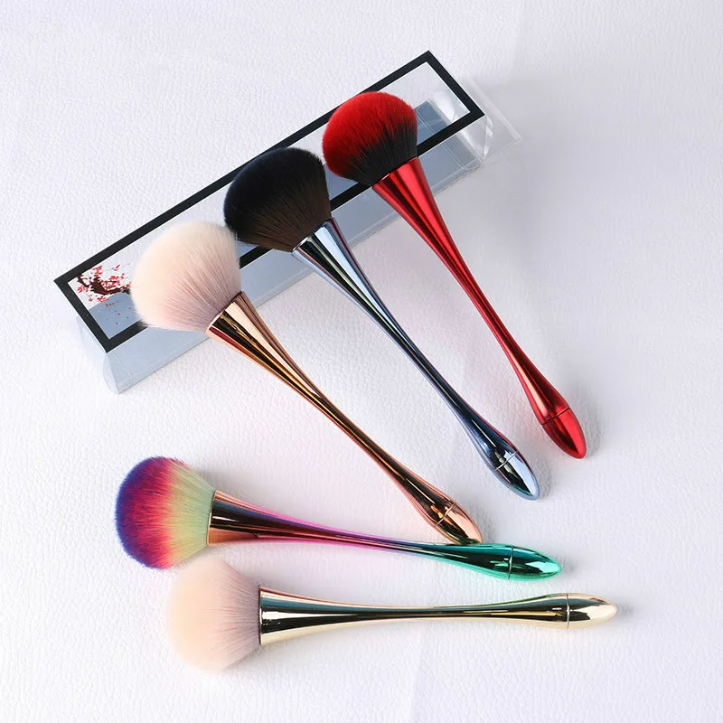

New loose powder brush large rose gold powder blush brush professional makeup brush face contour brush cosmetic beauty tool