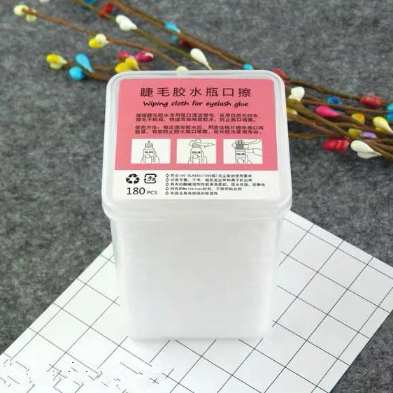 Прокладки для снятия клея наращивания ресниц безворсовые бумажные хлопковые