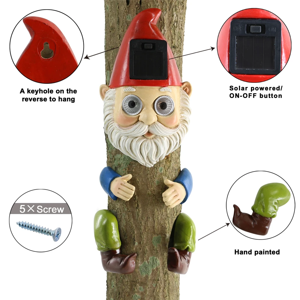 Украшение для дерева Goodeco садовые подвесные фигурки статуя сада скульптура Гнома