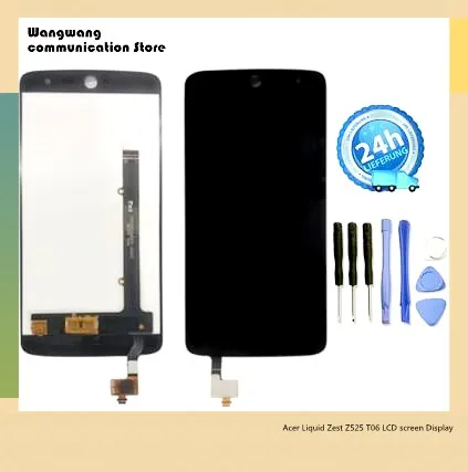 Axisinternational для 5," acer Liquid Zest Z525 T06 15-22251-60561 ЖК-дисплей+ сенсорная панель дигитайзер с