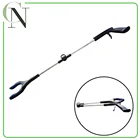 Складной зажим для мусора, алюминиевый инструмент для гандикапа, удлинитель с длинной рукояткой для сбора отходов, складной зажим для захвата