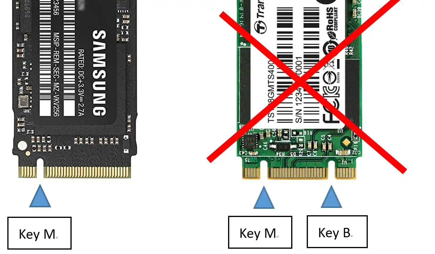 

PCI-E 4x PCIe x4 to M.2 NVMe Key M SSD M.2-M Riser Card extension ribbon Cable Gen3.0 32G/bps Riser PCI-Express 10cm 30cm 60cm