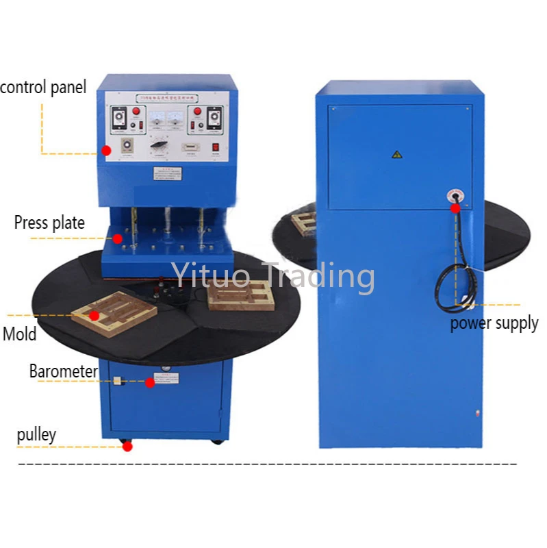 Блистерная упаковочная машина типа 550 высокоскоростная автоматическая