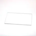 Пластина из прозрачного кварцевого плавленого силикагеля JGS2, 6 шт., общий размер 190x140x3 мм