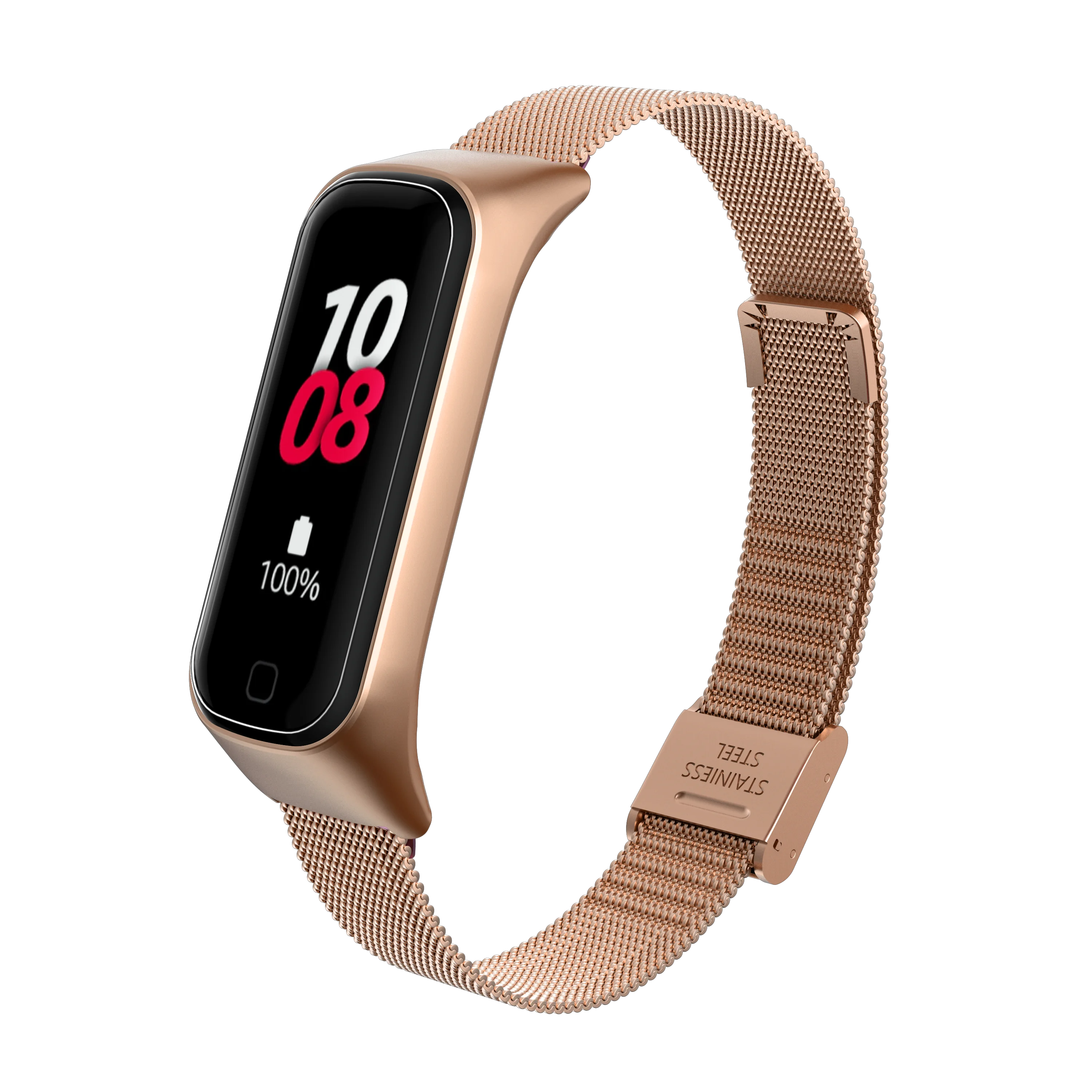 Металлический браслет для Samsung Galaxy Fit 2 Band ремешок из нержавеющей стали Fit2 R220 Smart