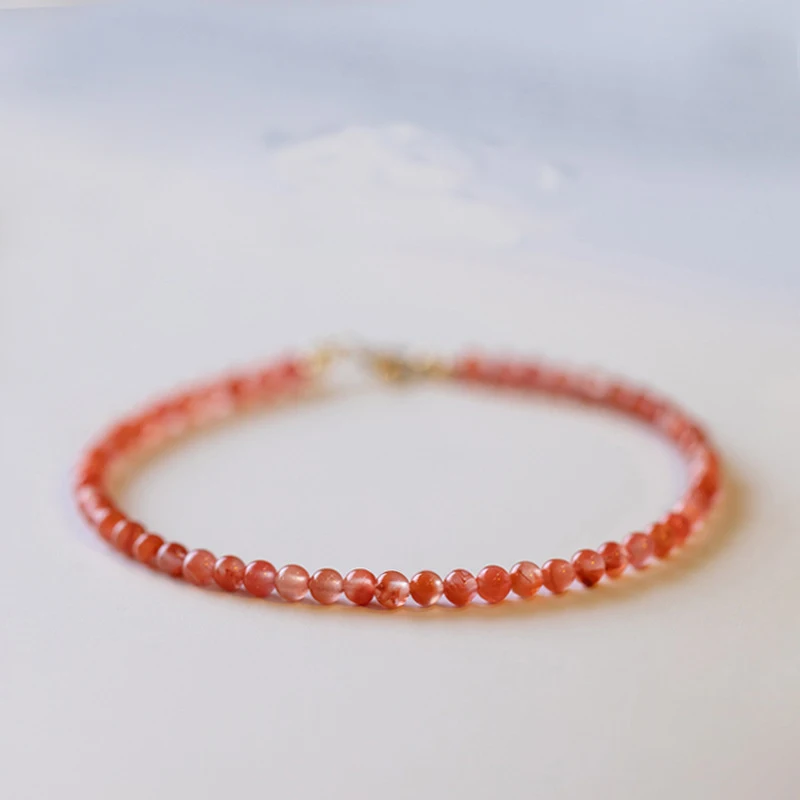 

2022 New 3mm Charm Bracelet Natural Stone Beads Bracelet Jewelry for Women Best Friend Gifts Dropshipping