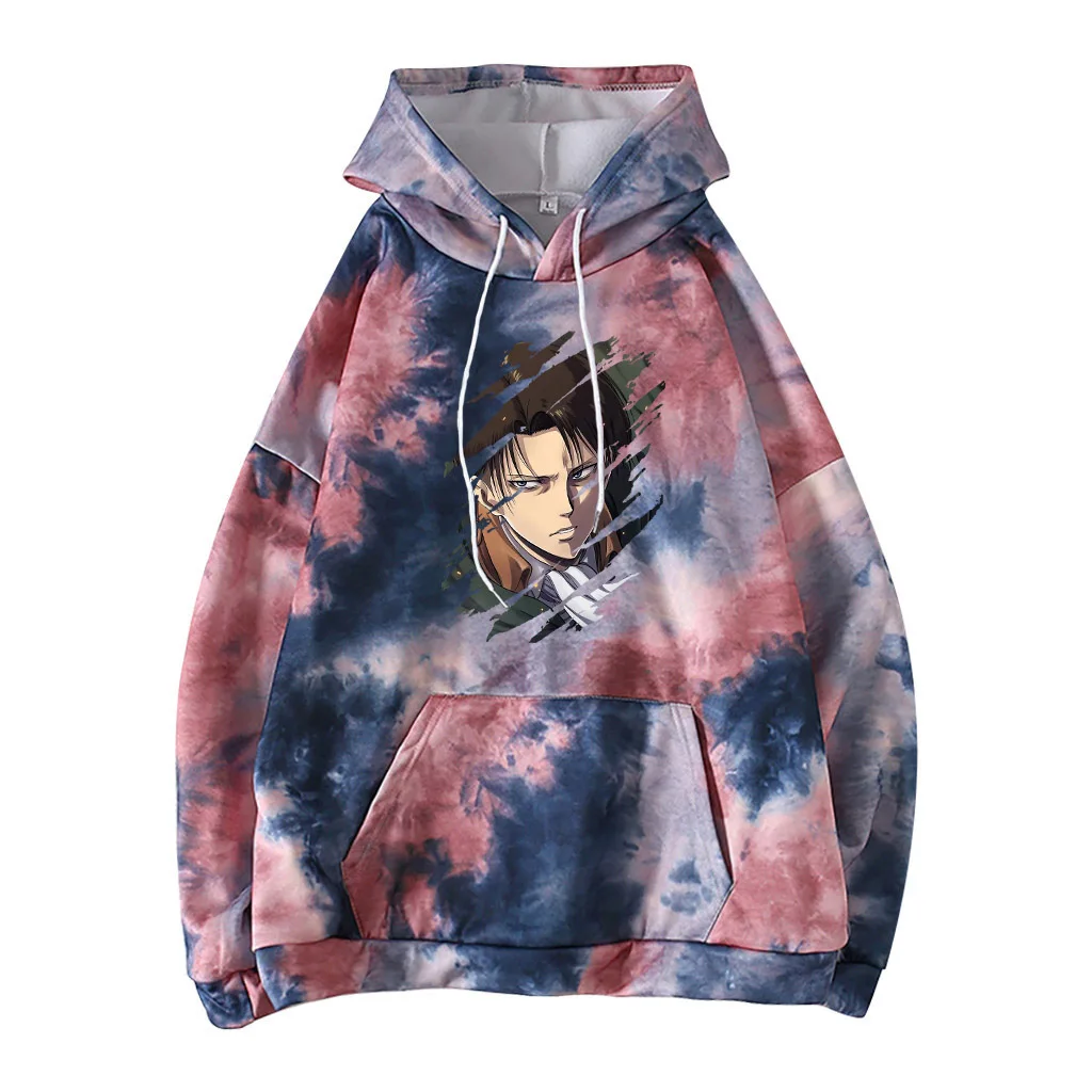 

Anime Attack On Titan Hoodie Levi Printing Unisex Loose Top Long Sleeve