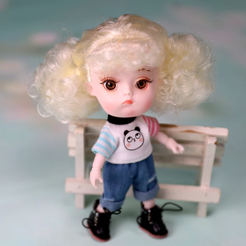 Ob11 одежда костюм bjd футболка ГК глиняная кукла платье Повседневная ковбойская